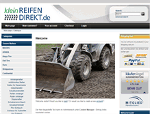 Tablet Screenshot of kleinreifendirekt.de